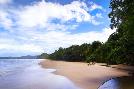 Along The Sea in Krabi Province, Thailand