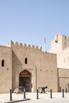 Image of fort al jabreen in Oman