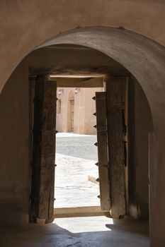 Image of fort al jabreen in Oman
