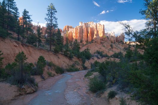 Bryce Canyon National Park in Summer storm, Utah USA