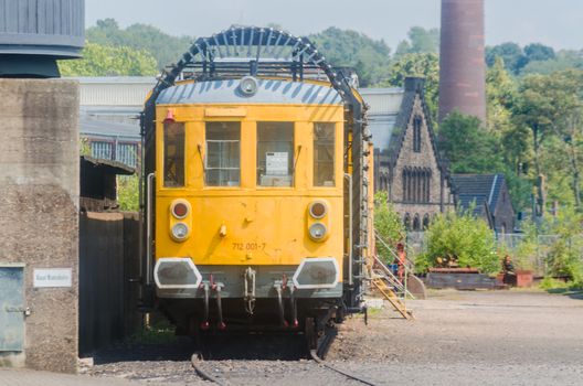 Special Schin vehicle for tunnel tests and measurement work.