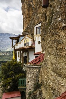 Virgin Mary Monastery at the Rocks, Greece