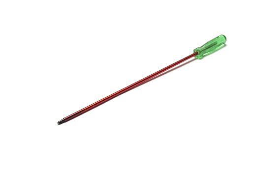 screwdriver on a white background