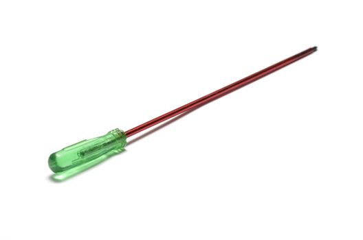 screwdriver on a white background
