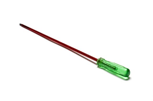 screwdriver on a white background