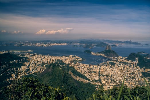 Breathtaking view of Rio de Janeiro in Brazil