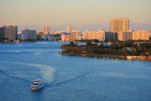 Bahamas pier landscape in Nassau city , Caribbean