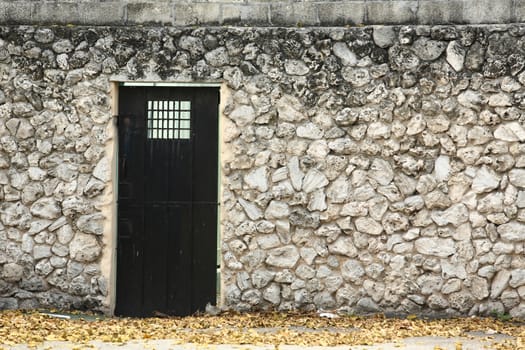 stone wall in many stye and many color