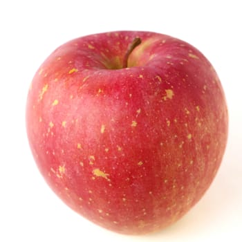 Fresh Japanese apple isolated on white background