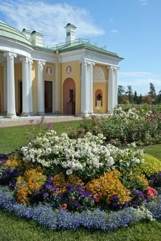 Cold Bath with Agate Rooms in Catherine park, Tsarskoye Selo (Pushkin), architect Charles Cameron, neighborhood of Saint-Petersburg, Russia
