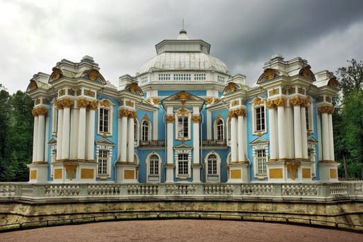 Pavilion "Hermitage", architects M. Zemtsov, F. Rastrelli, Catherine Park,Tsarskoye Selo (Pushkin), Russia