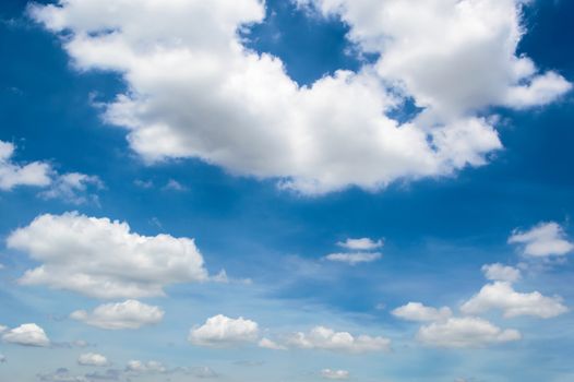 background cloud in blue sky