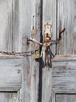 Old doors in Chios island - Greece