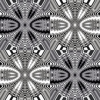 Digital computer graphic - decorative background in a graphic style for design.