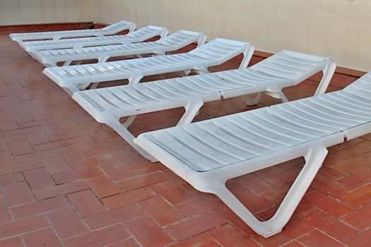 Photo of Beach Couchettes made in the late Summer time in Spain, 2013