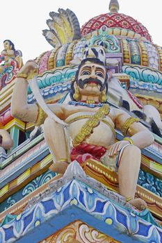 Sculpture at Shrinath Mhaskoba Temple, Kodit, Sasvad, Maharashtra, India.