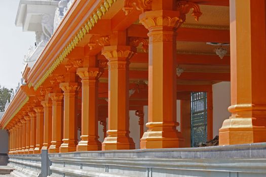 Shrinath Mhaskoba Temple, Kodit, Sasvad, Maharashtra, India. Veer Mhaskoba is Kaal bhairava an Avatar of the Hindu deity Shiva. The clan deity of many Hindus, the worship of Kaala Bhairava as Veer Mhaskoba was popularized by the Dhangar caste. He is also worshipped by tribal and pastoral people.