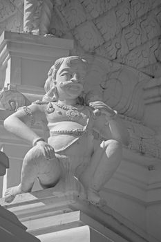 Sculpture at Shrinath Mhaskoba Temple, Kodit, Sasvad, Maharashtra, India.