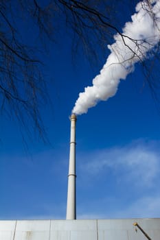 tall chimney in Beijing