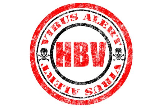 HBV Virus Alert Concept