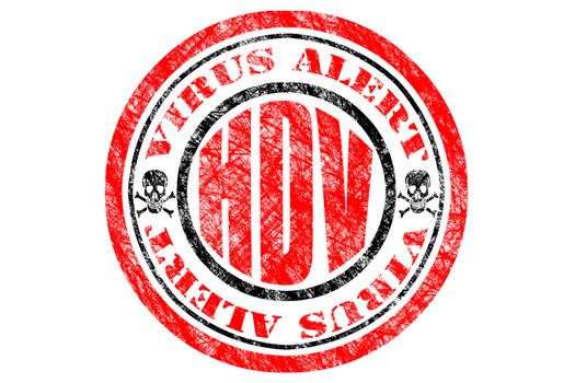 HDV Virus Alert Concept