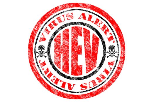 HEV Virus Alert Concept