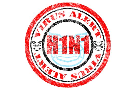 H1N1 Virus Alert Concept