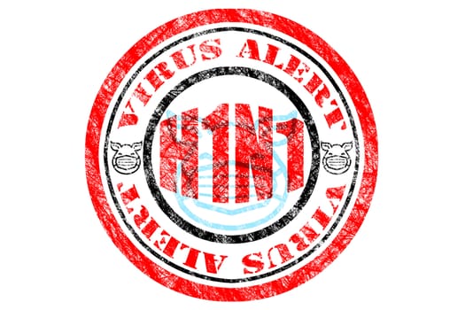 H1N1 Virus Alert Concept