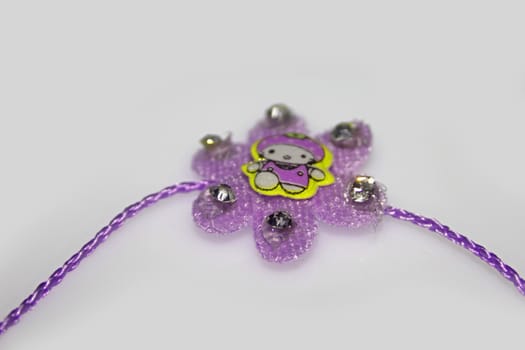 Rakhi for Raksha Bhandhan, it is a traditional indian festival in which a sister ties rakhi on the hand of his brother.