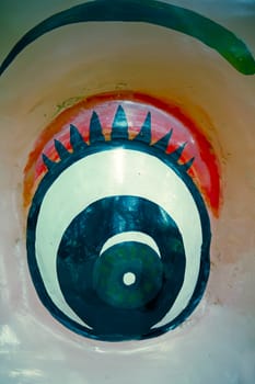 Closeup of a Clown Face