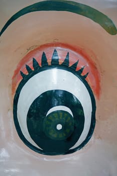 Closeup of a Clown Face