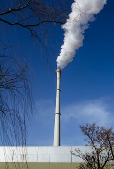 tall chimney in Beijing