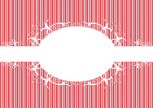 Candy cane label Merry christmas and happy new year 