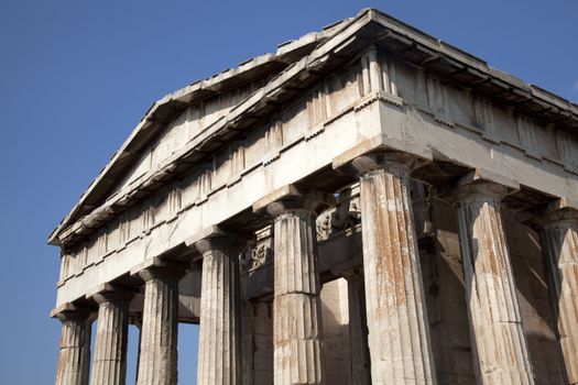 Temple of Hephaestus at ancient agora in Athens
