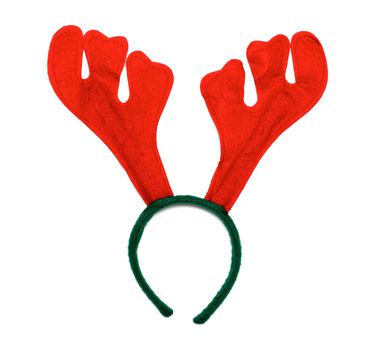 Funny Christmas antlers of a deer