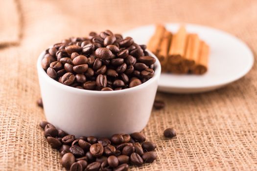 coffee and cinnamon, spices common from strong taste