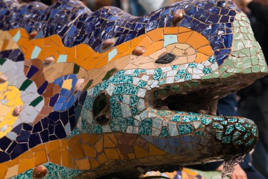 Park Guell in Barcelona - Spain