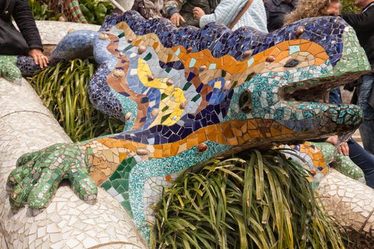 Park Guell in Barcelona - Spain