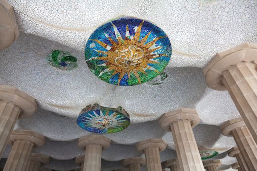 Park Guell in Barcelona - Spain