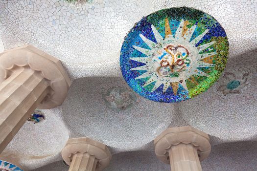 Park Guell in Barcelona - Spain