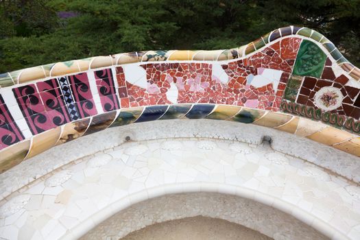 Park Guell in Barcelona - Spain