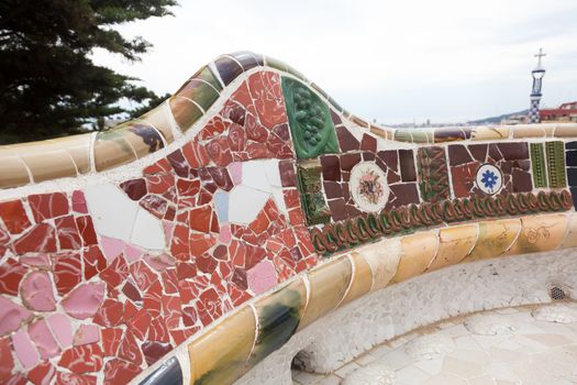 Park Guell in Barcelona - Spain