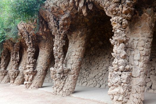 Park Guell in Barcelona - Spain