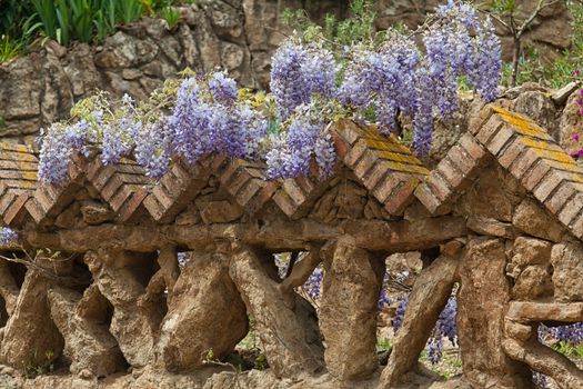 Park Guell in Barcelona - Spain