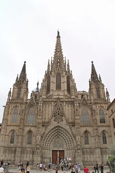 Photo of City of Barcelona made in the late Summer time in Spain, 2013