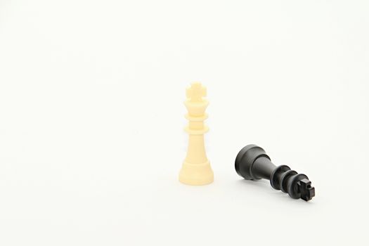 Photo of Chess Figurines in various positions perfectly fit to company presentations as well as private purposes.