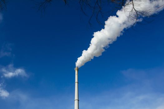 tall chimney in Beijing