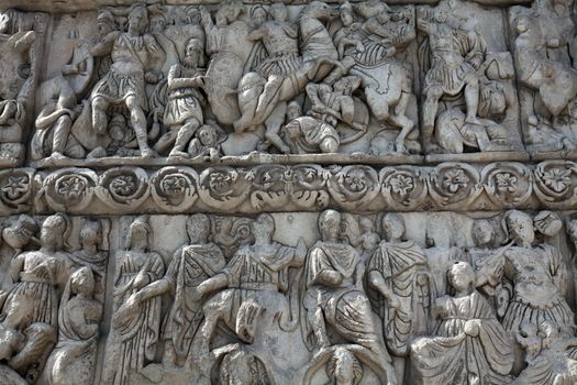 Arch of Galerius in Thessaloniki, Greece, unesco heritage site.