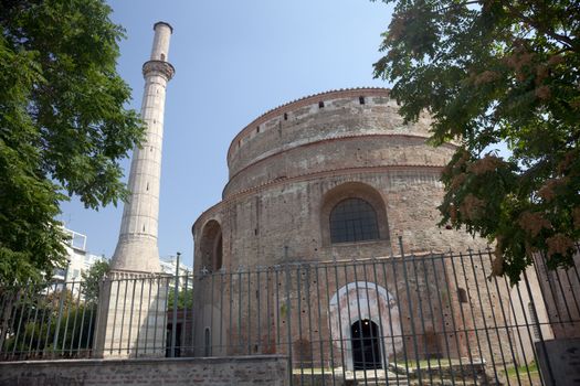 The Church of the Rotonda in Greece "Tomb of Galerius", 4th - century monuments in the city of Thessaloniki, in the region of Macedonia in northern Greece.