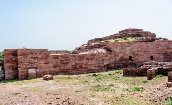 Ruins of temples of ancient city of Mandor, Jodhpur, Rajasthan, India